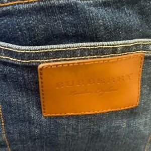 Burberry skinny jeans never worn.  New without tags .